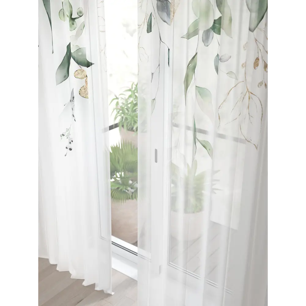 Фото 3 Тюль Comfy Way Алоуна - 176 CW580176-240 150x240 см на шторной ленте цвет белый 2 шт Фото 3 Тюль Comfy Way Алоуна - 176 CW580176-240 150x240 см на шторной ленте цвет белый 2 шт