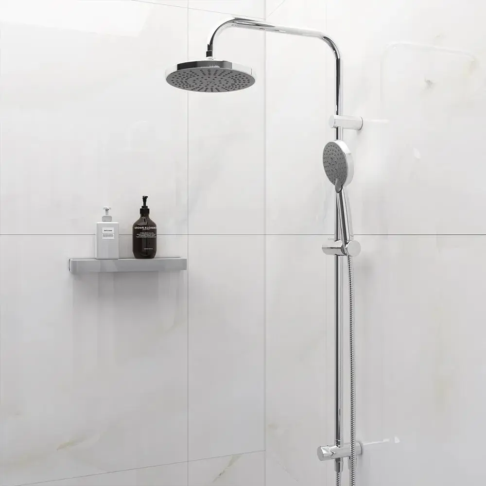 Фото Душевая система Damixa Venus DX9S7810000 с тропическим душем, верхний душ 200 мм, лейка 110 мм 3 режима цвет хром Фото Душевая система Damixa Venus DX9S7810000 с тропическим душем, верхний душ 200 мм, лейка 110 мм 3 режима цвет хром