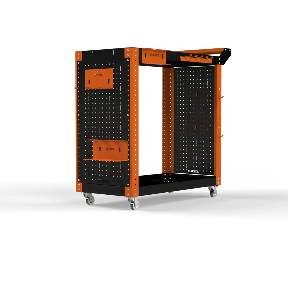Фото Тележка инструментальная Metalex Тип 2 118126 800x450x700 мм Фото Тележка инструментальная Metalex Тип 2 118126 800x450x700 мм