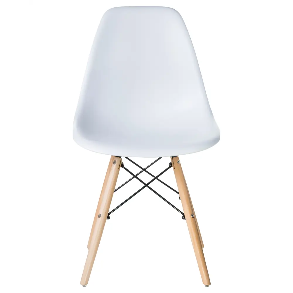 Фото 4 Кухонный стул Dobrin DSW LMZL 46x46x53 см полипропилен цвет белый Фото 4 Кухонный стул Dobrin DSW LMZL 46x46x53 см полипропилен цвет белый