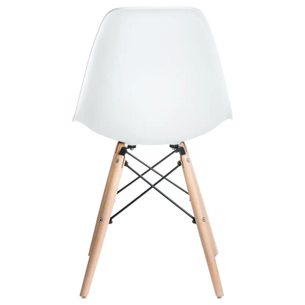 Фото 3 Кухонный стул Dobrin DSW LMZL 46x46x53 см полипропилен цвет белый Фото 3 Кухонный стул Dobrin DSW LMZL 46x46x53 см полипропилен цвет белый