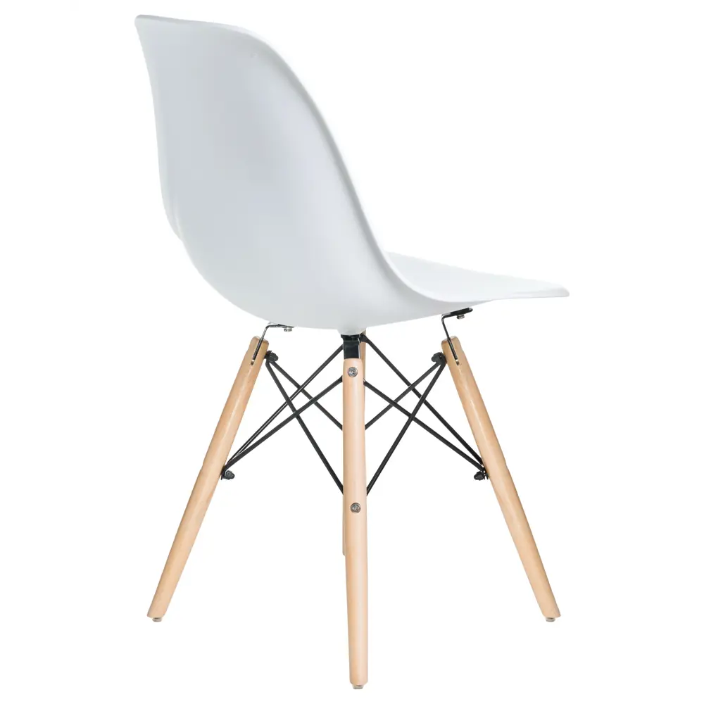 Фото 2 Кухонный стул Dobrin DSW LMZL 46x46x53 см полипропилен цвет белый Фото 2 Кухонный стул Dobrin DSW LMZL 46x46x53 см полипропилен цвет белый