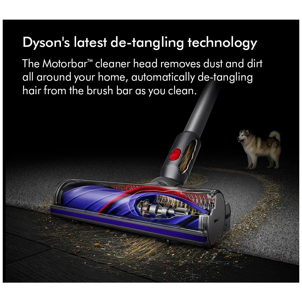 Фото 4 Пылесос вертикальный Dyson V8 tactical 0.54 л 425 Вт цвет серый Фото 4 Пылесос вертикальный Dyson V8 tactical 0.54 л 425 Вт цвет серый