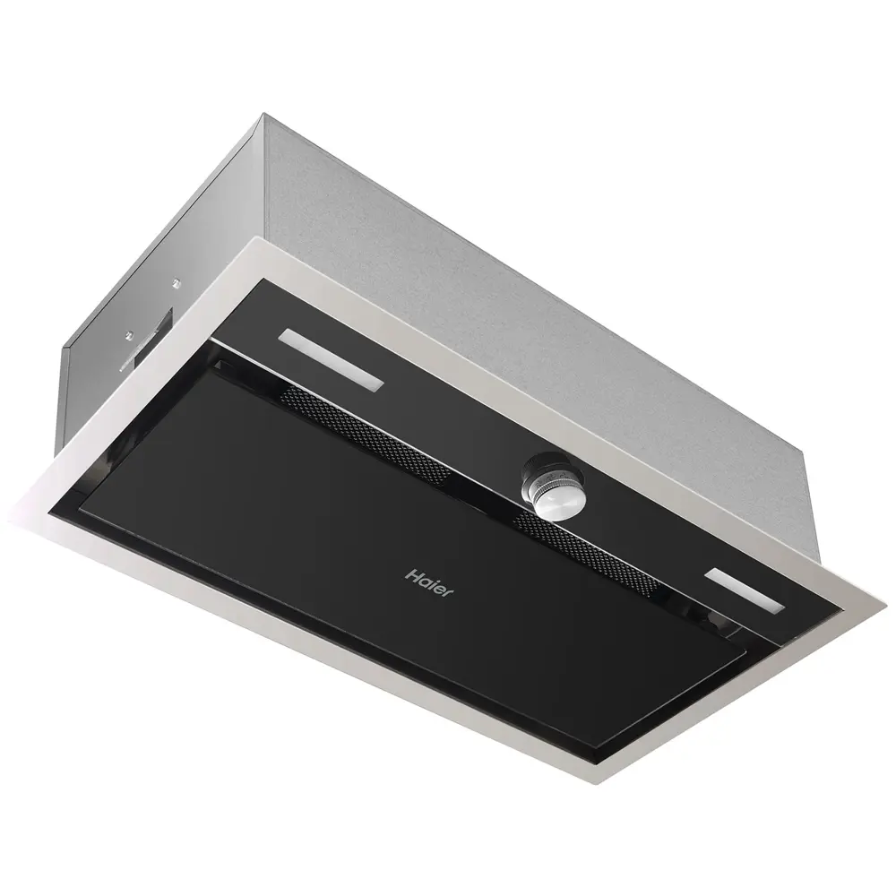Фото 2 Встраиваемая вытяжка Haier HVX-BI664GB 60 см цвет черный Фото 2 Встраиваемая вытяжка Haier HVX-BI664GB 60 см цвет черный