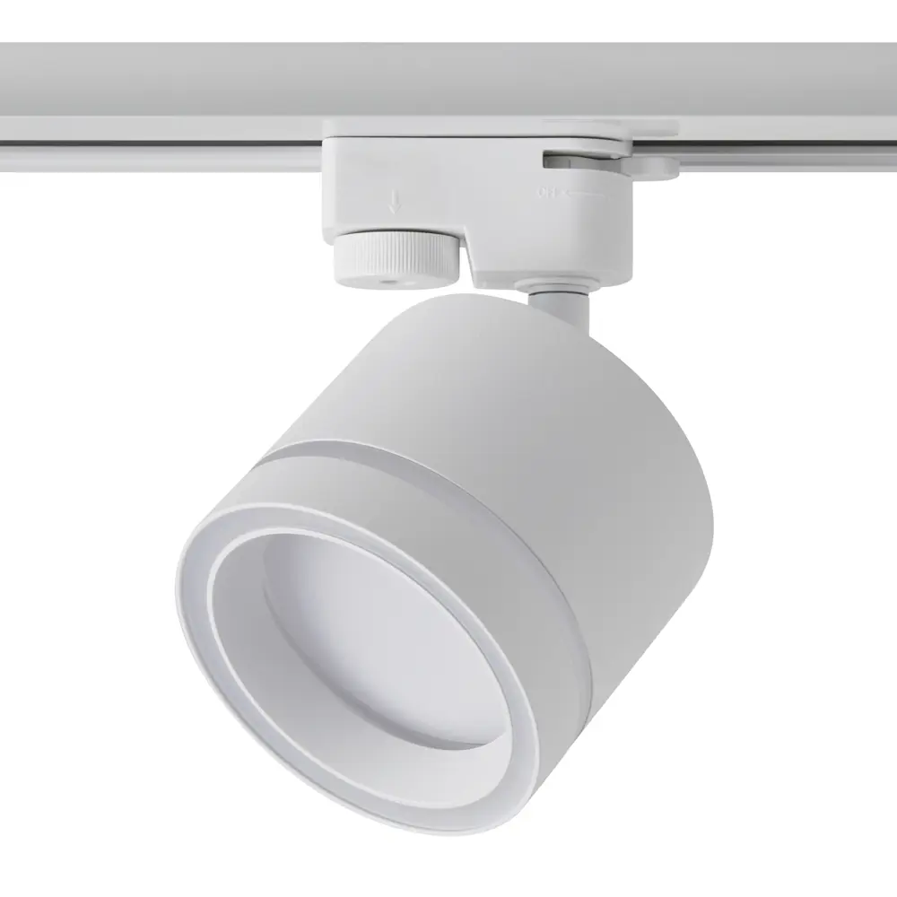 Фото 3 Трековый светильник спот под лампу Voltega Vgl7191dlt-01w GX53 15 Вт 5 м² цвет белый Фото 3 Трековый светильник спот под лампу Voltega Vgl7191dlt-01w GX53 15 Вт 5 м² цвет белый