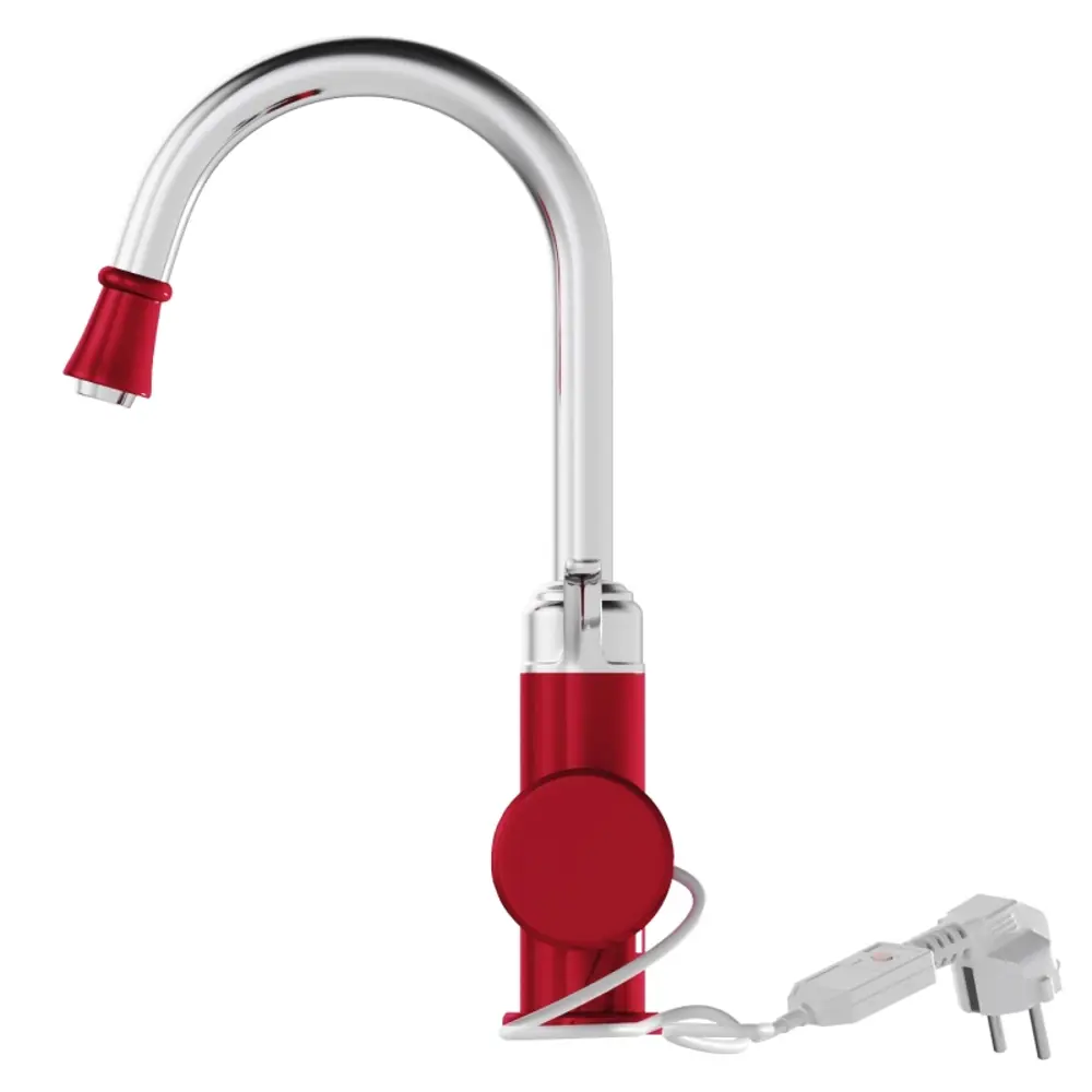 Фото 4 Проточный водонагреватель электрический Mixline Wh-004 551718 3.3 кВт красный Фото 4 Проточный водонагреватель электрический Mixline Wh-004 551718 3.3 кВт красный