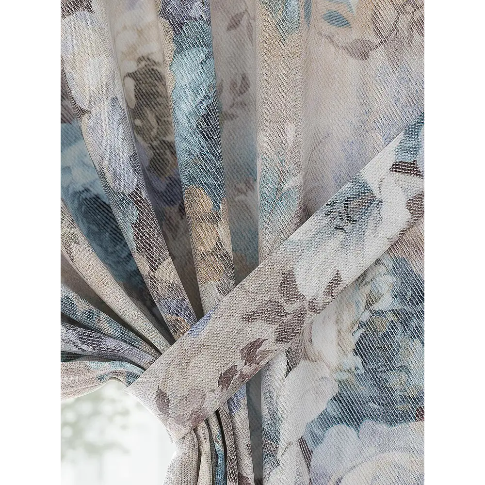 Фото 2 Штора Helga Фринерис TD-530263 на шторной ленте, 180x150 см, цвет бежевый