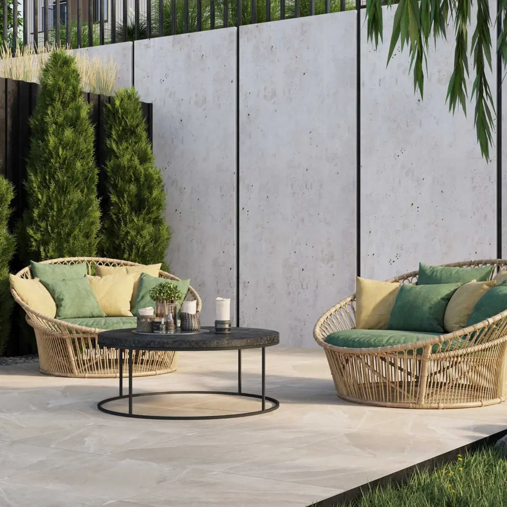 Фото 2 Керамогранит Onlygres Stone SOG301 60x60см 0.72 м² утолщенный, ректифицированный, цвет бежевый, цена за упаковку