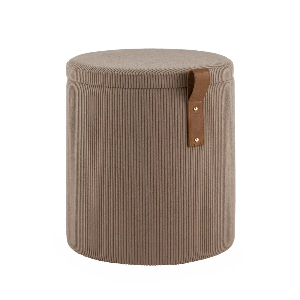Фото Пуф вельвет Stool Group Руни 24A2064CG-L-3, 39x39 см, цвет коричневый Фото Пуф вельвет Stool Group Руни 24A2064CG-L-3, 39x39 см, цвет коричневый
