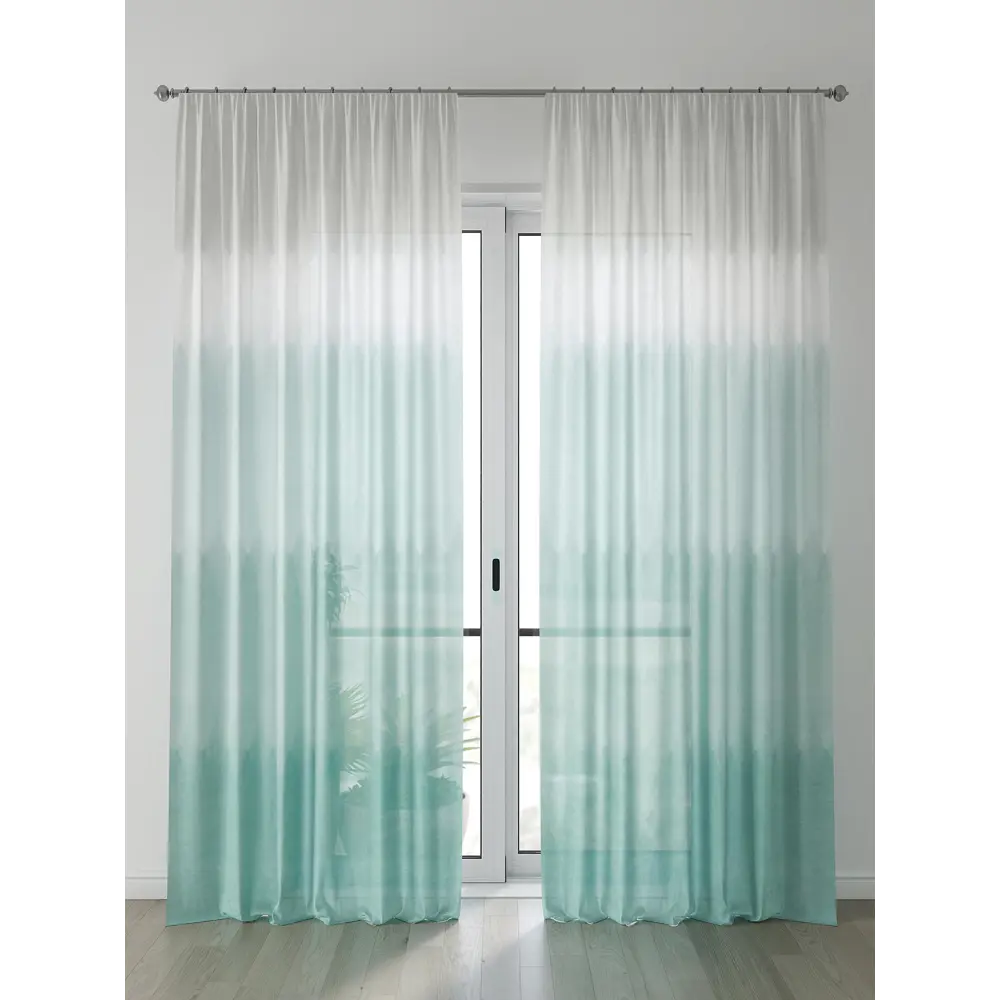 Фото Тюль Comfy Way Алоуна - 45 CW580045-240 150x240 см на шторной ленте цвет белый 2 шт Фото Тюль Comfy Way Алоуна - 45 CW580045-240 150x240 см на шторной ленте цвет белый 2 шт
