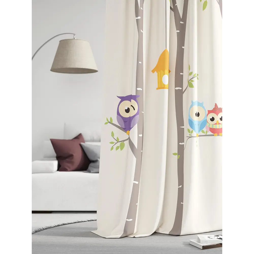 Фото 3 Штора на шторной ленте Comfy Way Нилсти - 112 CW593112-260, 260x150 см, цвет бежевый Фото 3 Штора на шторной ленте Comfy Way Нилсти - 112 CW593112-260, 260x150 см, цвет бежевый
