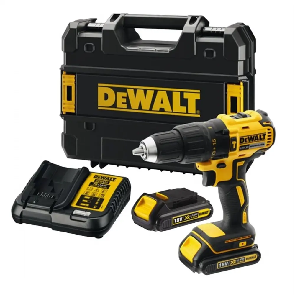 Фото 3 Дрель-шуруповерт аккумуляторная Dewalt DCD778S2T, 18 В Li-Ion без АКБ и ЗУ
