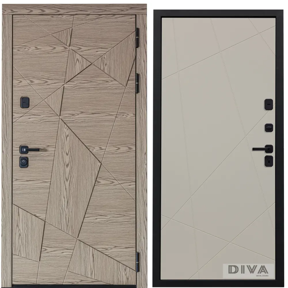 Фото Входная дверь Diva Line 40 УТ-00074933 860x2050см правая цвет дуб Фото Входная дверь Diva Line 40 УТ-00074933 860x2050см правая цвет дуб