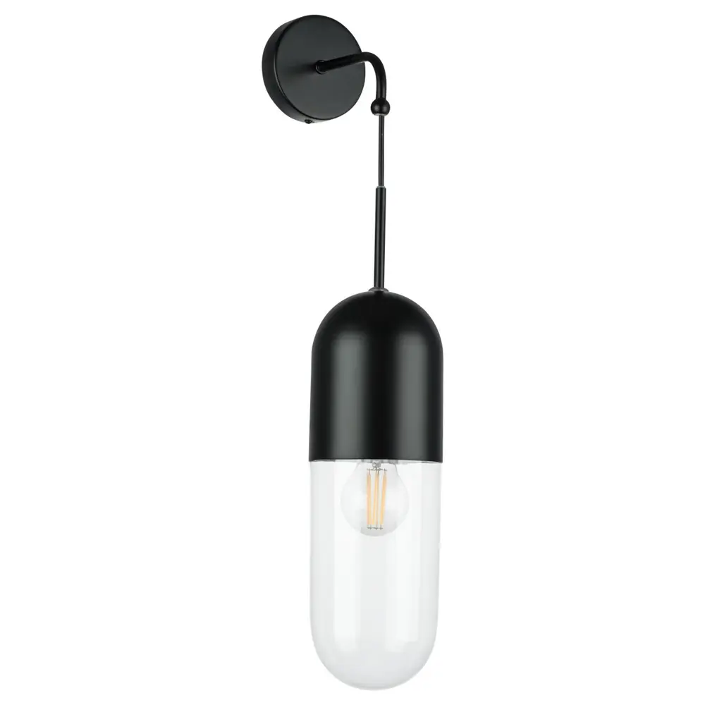 Фото Настенный светильник Lightstar Ramo 690517 цвет черный Фото Настенный светильник Lightstar Ramo 690517 цвет черный