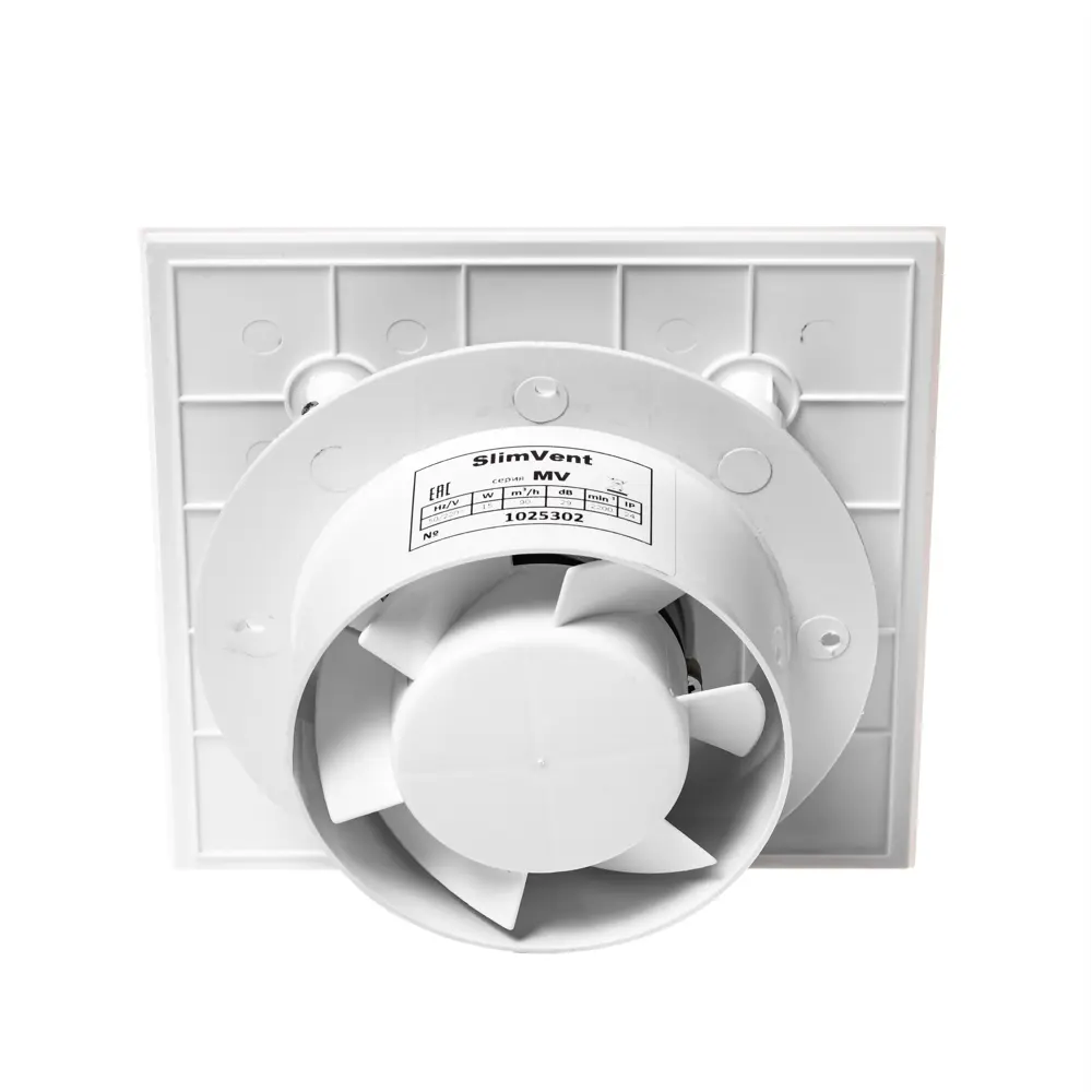 Фото 4 Вентилятор вытяжной накладной Slimvent МV D100 мм 29 дБ 90 м³/ч стекло цвет белый матовый Фото 4 Вентилятор вытяжной накладной Slimvent МV D100 мм 29 дБ 90 м³/ч стекло цвет белый матовый