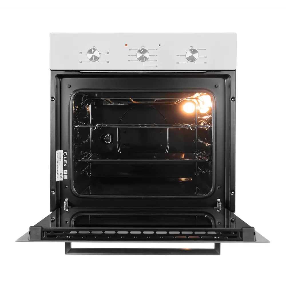 Фото 2 Духовой шкаф Lex EDM 042 WH 59.5х59.5х53 см цвет белый Фото 2 Духовой шкаф Lex EDM 042 WH 59.5х59.5х53 см цвет белый