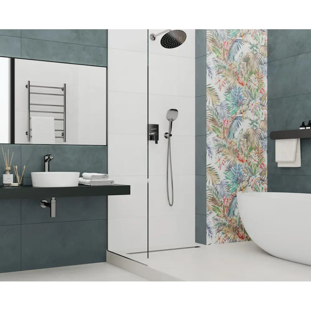 Фото 5 Керамогранит Керамопро Rio White 60x120 см 1.44 м2 цвет белый Фото 5 Керамогранит Керамопро Rio White 60x120 см 1.44 м2 цвет белый