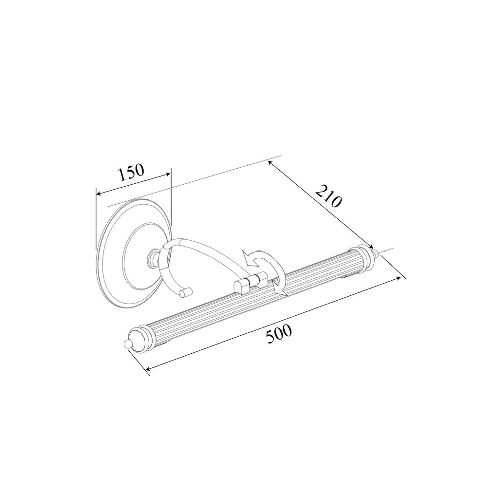 Фото 7 Светильник настенный светодиодный Elektrostandard MRL LED 8W 1015 IP20 бронза теплый белый свет Фото 7 Светильник настенный светодиодный Elektrostandard MRL LED 8W 1015 IP20 бронза теплый белый свет