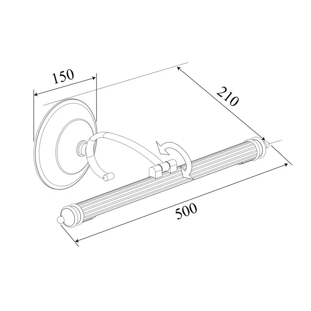 Фото 5 Светильник настенный светодиодный Elektrostandard MRL LED 8W 1015 IP20 бронза теплый белый свет Фото 5 Светильник настенный светодиодный Elektrostandard MRL LED 8W 1015 IP20 бронза теплый белый свет