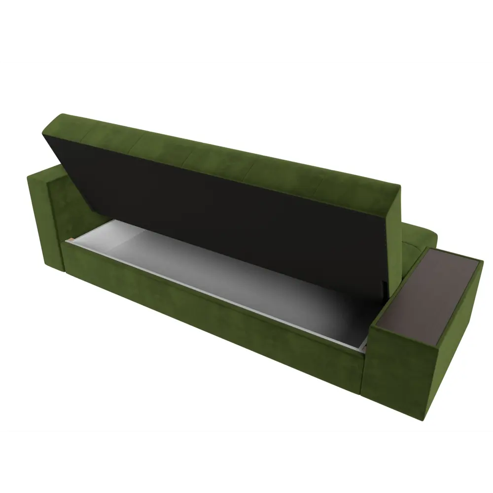 Фото 5 Диван Лига диванов Лига-020 224x90x84 см вельвет цвет зеленый Фото 5 Диван Лига диванов Лига-020 224x90x84 см вельвет цвет зеленый