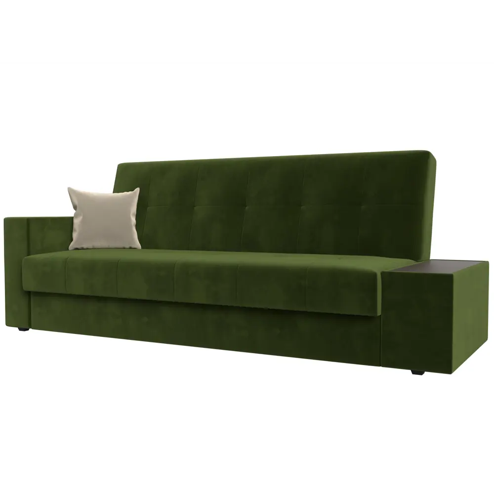Фото Диван Лига диванов Лига-020 224x90x84 см вельвет цвет зеленый Фото Диван Лига диванов Лига-020 224x90x84 см вельвет цвет зеленый