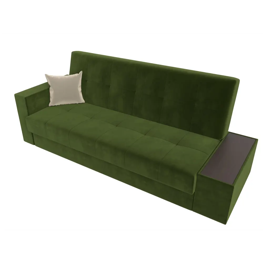 Фото 3 Диван Лига диванов Лига-020 224x90x84 см вельвет цвет зеленый Фото 3 Диван Лига диванов Лига-020 224x90x84 см вельвет цвет зеленый