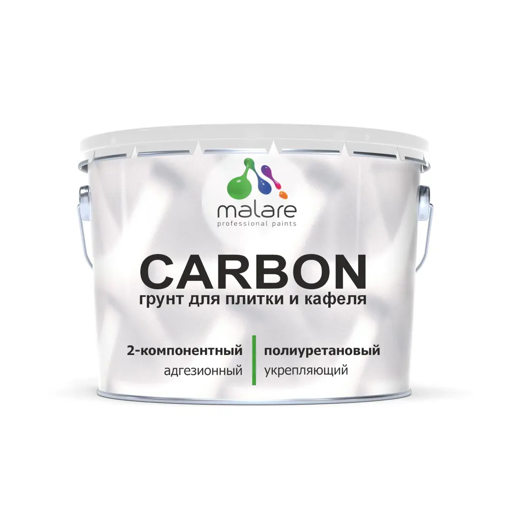 Фото Грунт полиуретановый двухкомпонентный Malare Carbon для плитки адгезионный влагостойкий высокопрочный 9 кг и 360 гр Фото Грунт полиуретановый двухкомпонентный Malare Carbon для плитки адгезионный влагостойкий высокопрочный 9 кг и 360 гр