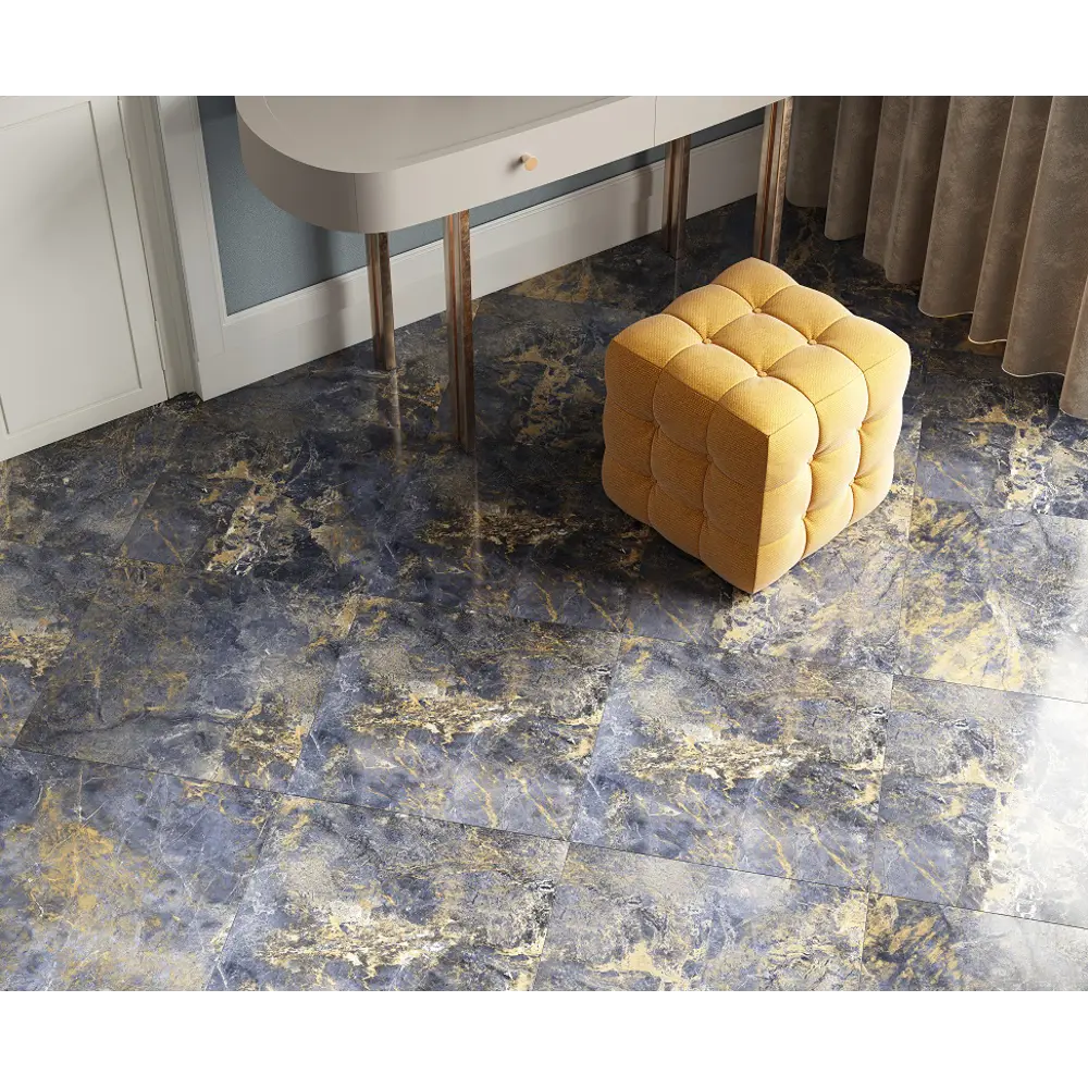 Фото 2 Керамогранит Laparet Krazzy Blue x9999282575 60x120см 1.44 м² цвет сине-желтый, цена за упаковку Фото 2 Керамогранит Laparet Krazzy Blue x9999282575 60x120см 1.44 м² цвет сине-желтый, цена за упаковку