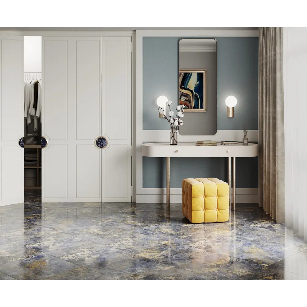 Фото Керамогранит Laparet Krazzy Blue x9999282575 60x120см 1.44 м² цвет сине-желтый, цена за упаковку Фото Керамогранит Laparet Krazzy Blue x9999282575 60x120см 1.44 м² цвет сине-желтый, цена за упаковку