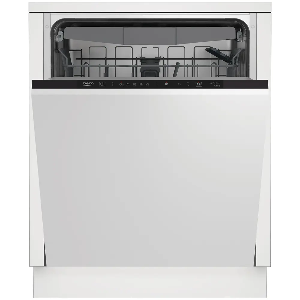 Фото Встраиваемая посудомоечная машина Beko BDIN15560 641539 59.8 см 5 программ цвет белый Фото Встраиваемая посудомоечная машина Beko BDIN15560 641539 59.8 см 5 программ цвет белый