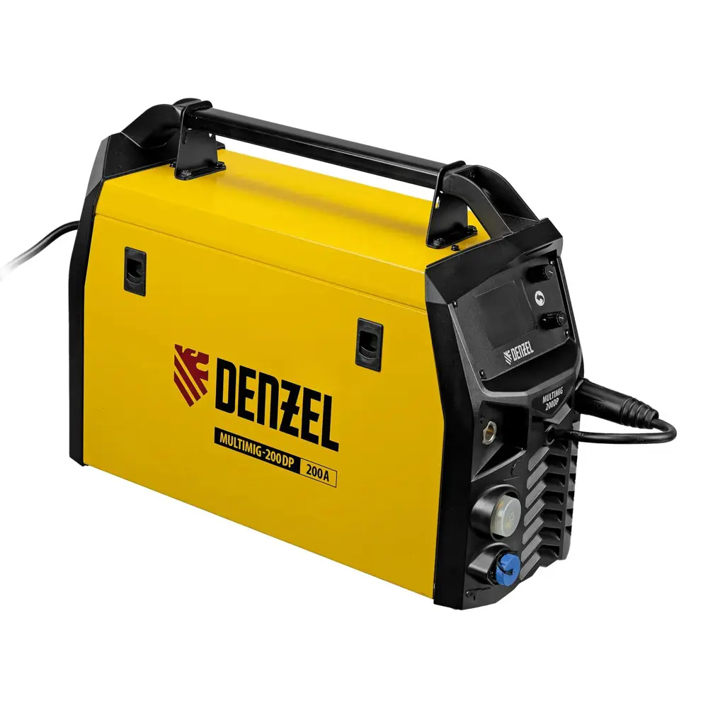 Фото 6 Сварочный аппарат инверторный Denzel MultiMIG-200DP Synergy Double Pulse, 200 А, до 4 мм