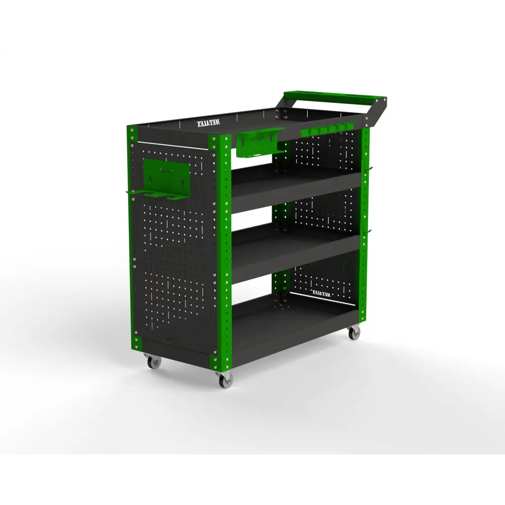 Фото 2 Тележка инструментальная Metalex Тип 2 118206 950x450x900 мм Фото 2 Тележка инструментальная Metalex Тип 2 118206 950x450x900 мм