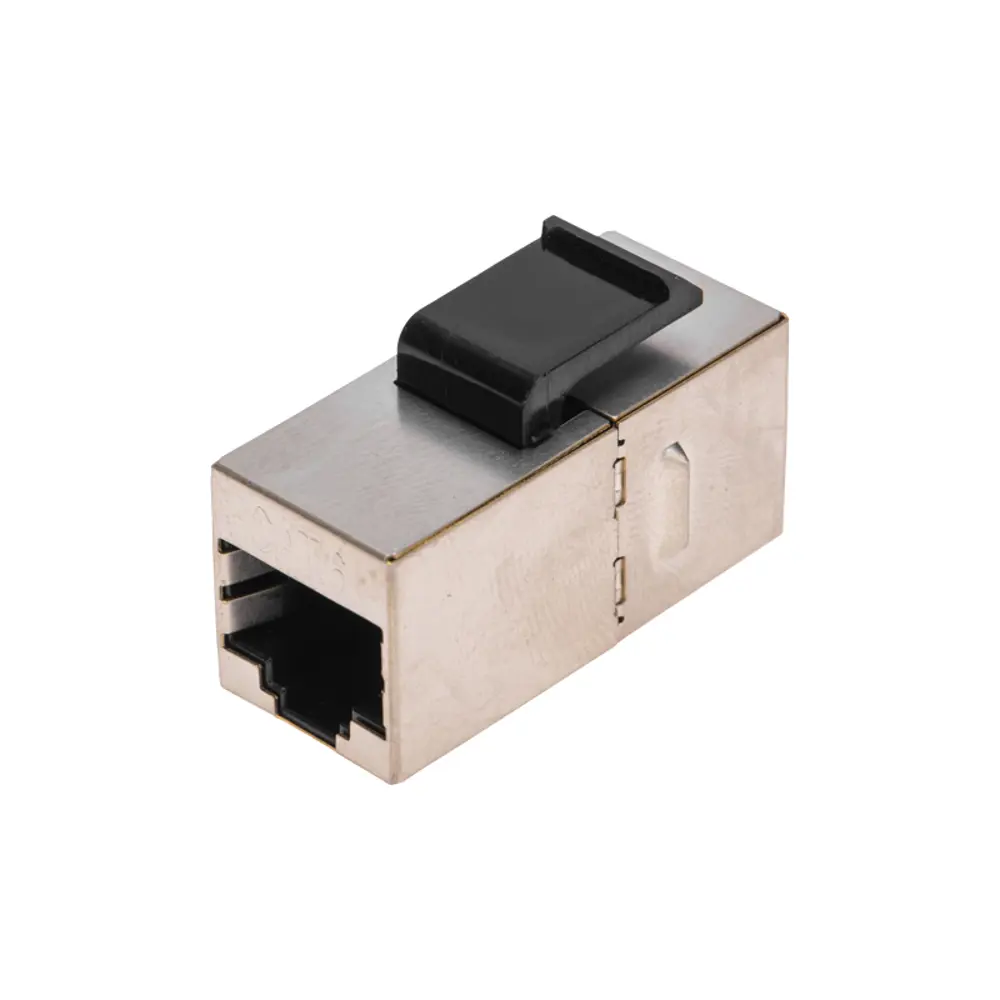 Фото 2 Адаптер проходной Keystone Rexant pro Jack RJ-45 8P8C FTP Cat 6 Фото 2 Адаптер проходной Keystone Rexant pro Jack RJ-45 8P8C FTP Cat 6