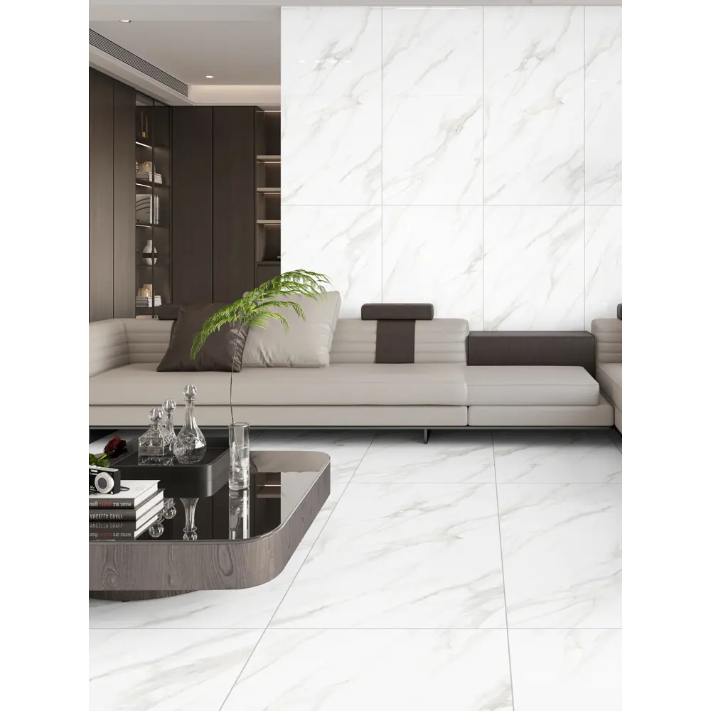 Фото Керамогранит Eternal Плитка керамогранитная eternal ETMAR1218GL60120 610x1221см цвет carrara pearl Фото Керамогранит Eternal Плитка керамогранитная eternal ETMAR1218GL60120 610x1221см цвет carrara pearl