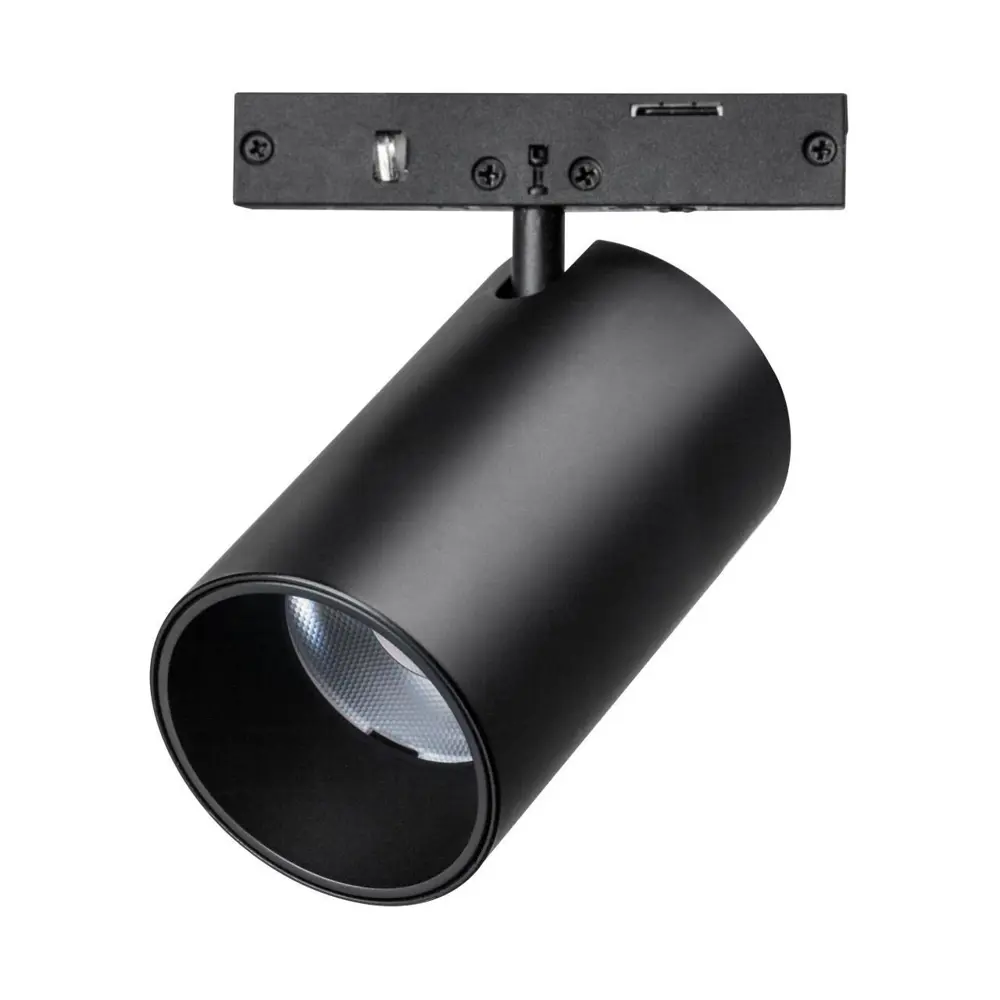 Фото Трековый светильник спот светодиодный Lightstar 206237 5 Вт однофазный теплый белый (желтый) свет цвет черный