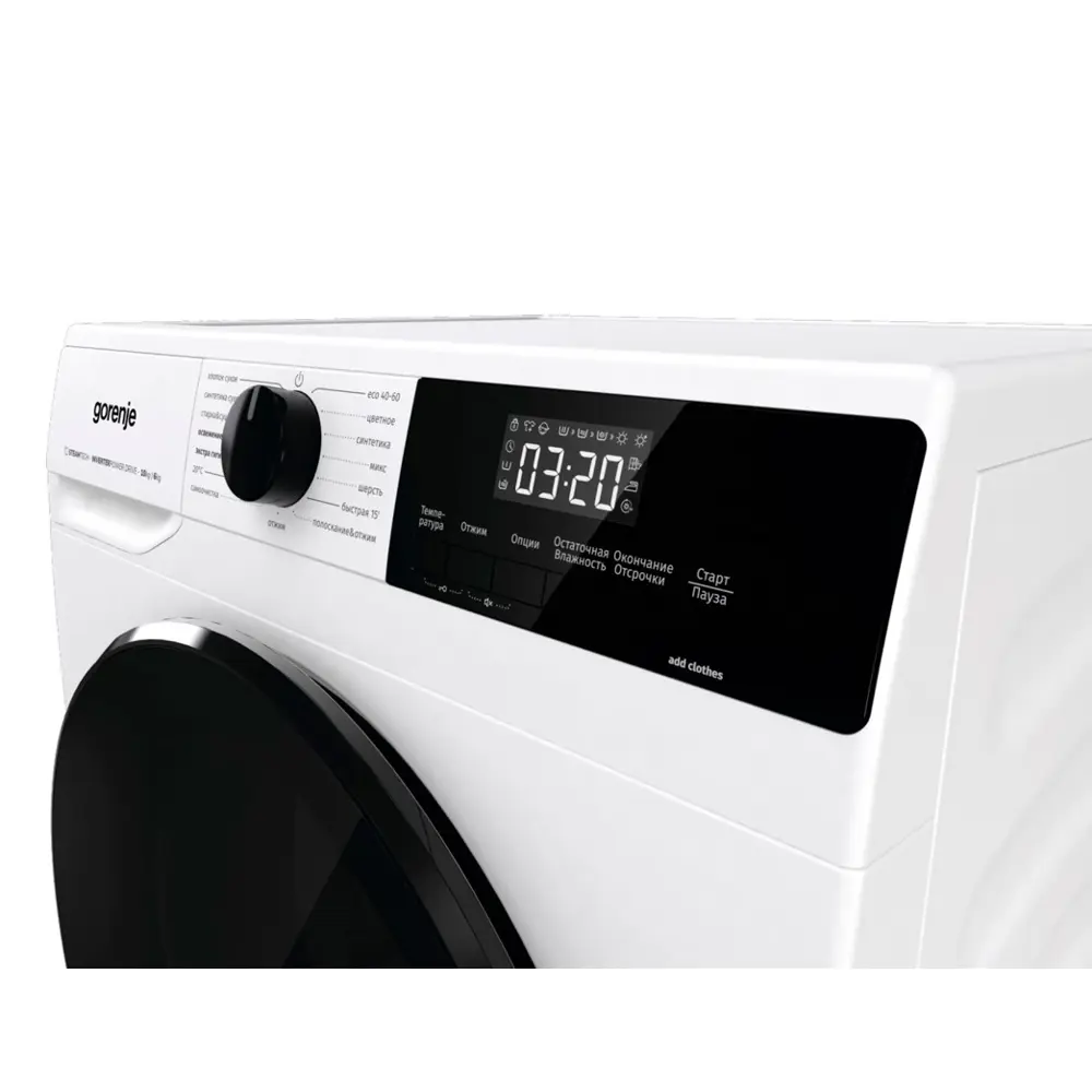 Фото 2 Стиральная машина с сушкой Gorenje W1d2a164ads 59.5x84.5x54 см 10 кг цвет белый Фото 2 Стиральная машина с сушкой Gorenje W1d2a164ads 59.5x84.5x54 см 10 кг цвет белый