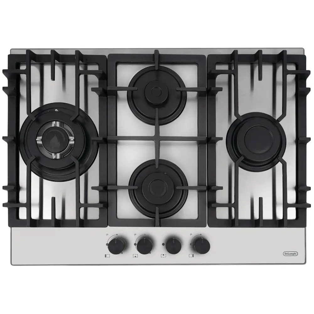 Фото Газовая варочная панель Delonghi GABRIELLA 6GW IM 69 см 4 конфорки цвет нержавеющая сталь Фото Газовая варочная панель Delonghi GABRIELLA 6GW IM 69 см 4 конфорки цвет нержавеющая сталь