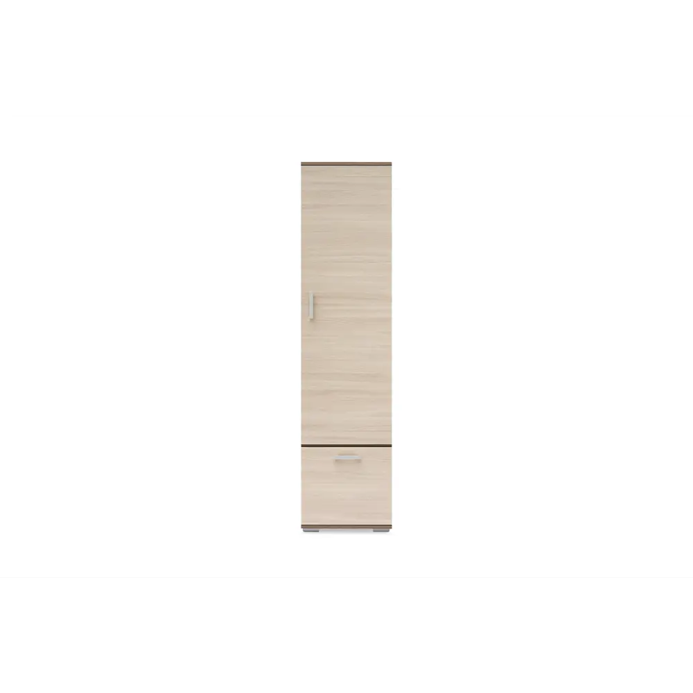 Фото 10 Шкаф Эра 50x203.2x35.4 см ЛДСП цвет ясень шимо Фото 10 Шкаф Эра 50x203.2x35.4 см ЛДСП цвет ясень шимо