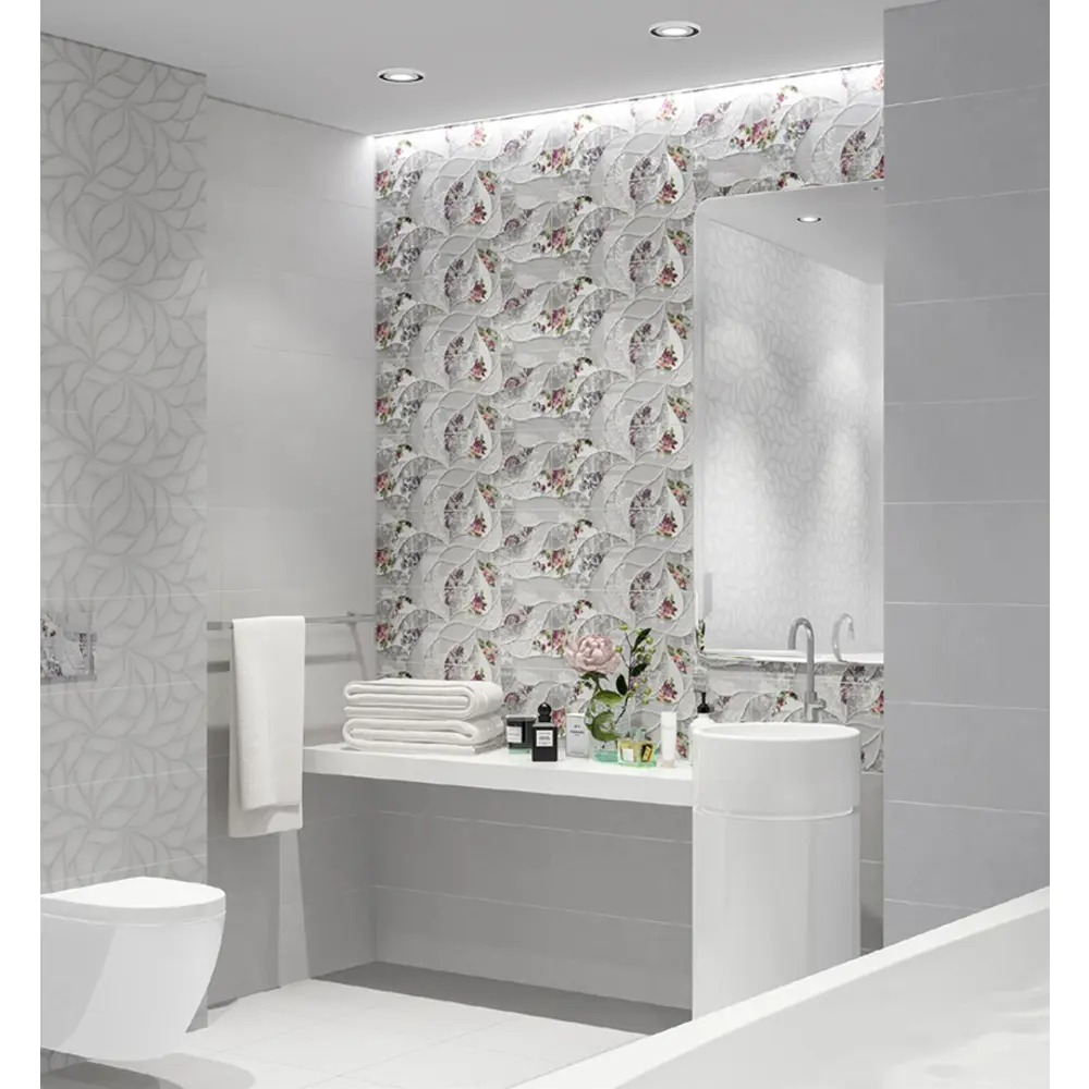 Фото Плитка Eletto ceramica 506951101 24.2x70см 1.02 м² цвет серый, цена за упаковку Фото Плитка Eletto ceramica 506951101 24.2x70см 1.02 м² цвет серый, цена за упаковку