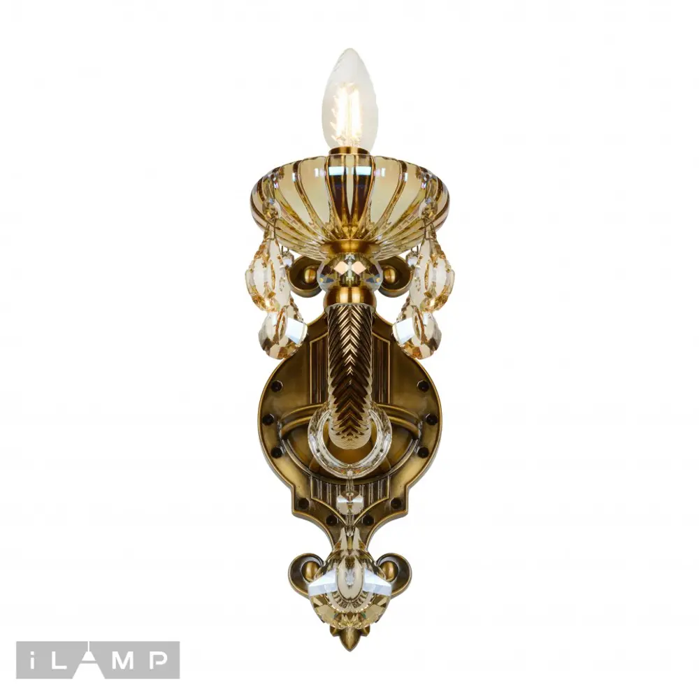 Фото 4 Настенный светильник Ilamp Asia 81069-1 br цвет бронза Фото 4 Настенный светильник Ilamp Asia 81069-1 br цвет бронза
