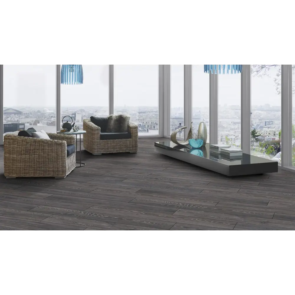 Фото Ламинат Кроношпан Floordreams Vario 5541 Дуб Бедрок 33 класс толщина 12 мм с фаской 1.48 м², цена за упаковку Фото Ламинат Кроношпан Floordreams Vario 5541 Дуб Бедрок 33 класс толщина 12 мм с фаской 1.48 м², цена за упаковку
