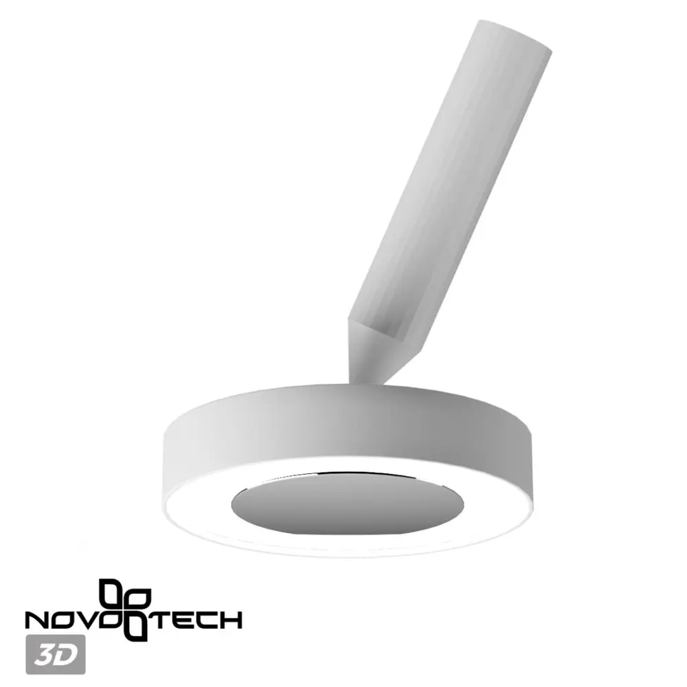 Фото 5 Светильник точечный накладной светодиодный Novotech Mirror Nv_359278 18 Вт теплый белый (желтый) свет цвет белый Фото 5 Светильник точечный накладной светодиодный Novotech Mirror Nv_359278 18 Вт теплый белый (желтый) свет цвет белый