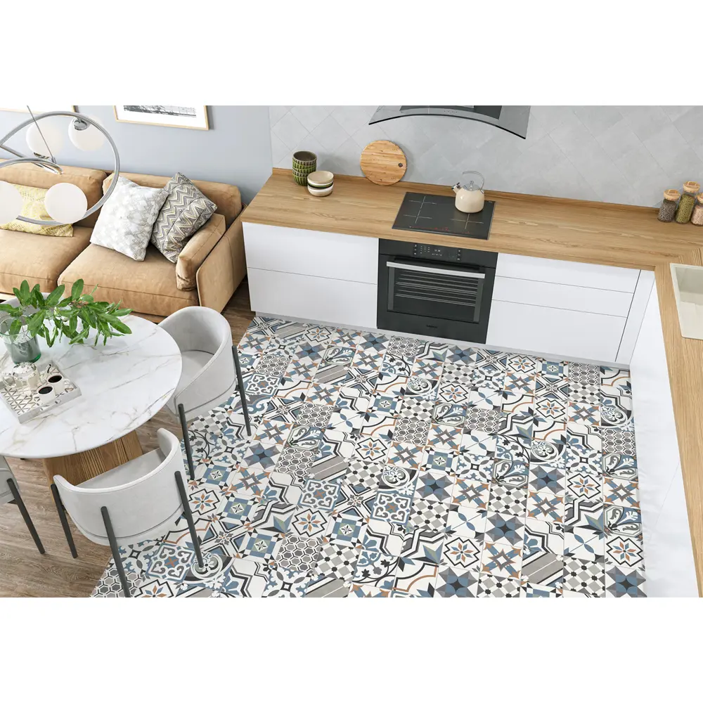 Фото 4 Керамогранит New trend Design art GP2020DMX23 20x20см цвет разноцветный Фото 4 Керамогранит New trend Design art GP2020DMX23 20x20см цвет разноцветный