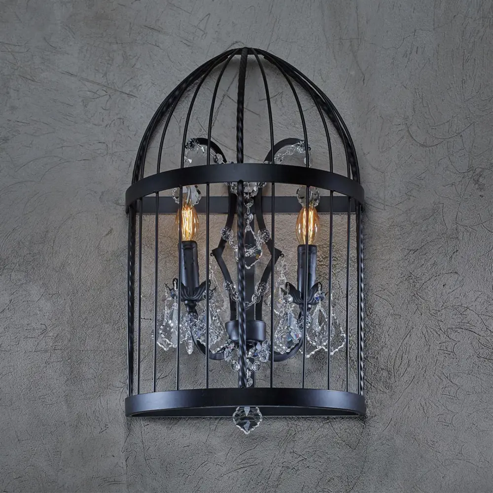 Фото 2 Светильник настенный Loft it Vintage Birdcage LOFT1891Вт E14 40Вт Фото 2 Светильник настенный Loft it Vintage Birdcage LOFT1891Вт E14 40Вт