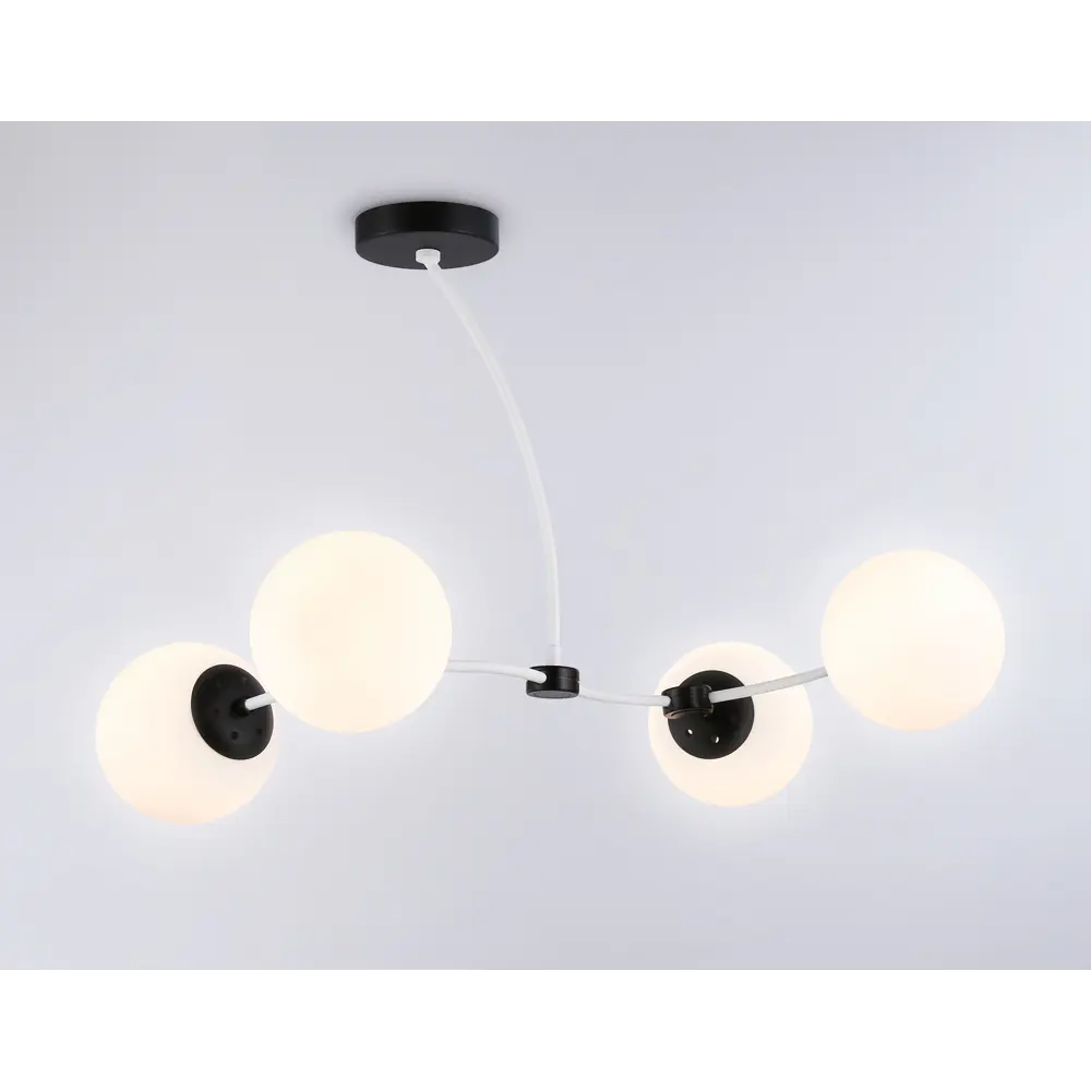 Фото 5 Люстра на штанге светодиодная Ambrella light Tr2542 10 м² нейтральный белый свет цвет белый Фото 5 Люстра на штанге светодиодная Ambrella light Tr2542 10 м² нейтральный белый свет цвет белый
