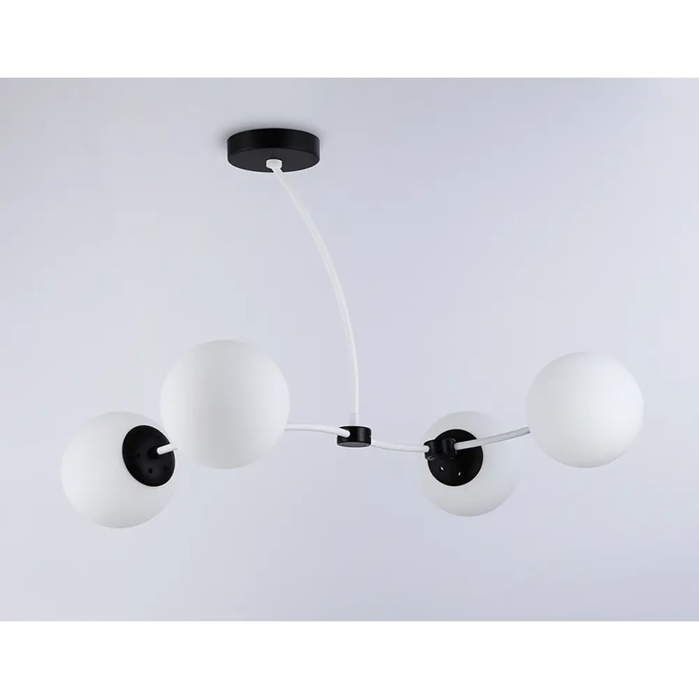 Фото 7 Люстра на штанге светодиодная Ambrella light Tr2542 10 м² нейтральный белый свет цвет белый Фото 7 Люстра на штанге светодиодная Ambrella light Tr2542 10 м² нейтральный белый свет цвет белый