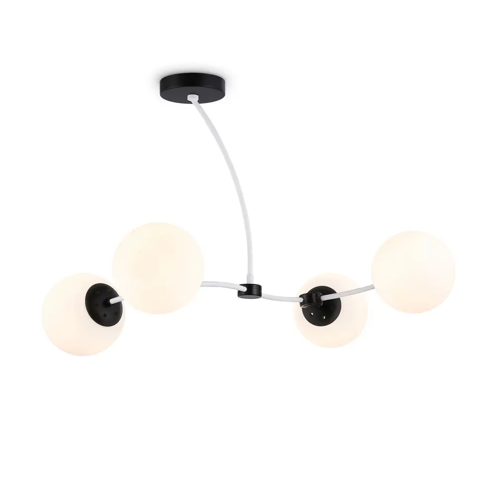 Фото 3 Люстра на штанге светодиодная Ambrella light Tr2542 10 м² нейтральный белый свет цвет белый Фото 3 Люстра на штанге светодиодная Ambrella light Tr2542 10 м² нейтральный белый свет цвет белый
