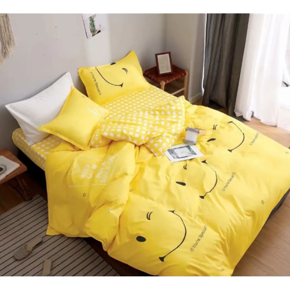 Фото Комплект постельного белья Tango Dream Fly 2-спальный полисатин наволочки 70x70 - 2 шт желтый DF02-45-70 Фото Комплект постельного белья Tango Dream Fly 2-спальный полисатин наволочки 70x70 - 2 шт желтый DF02-45-70