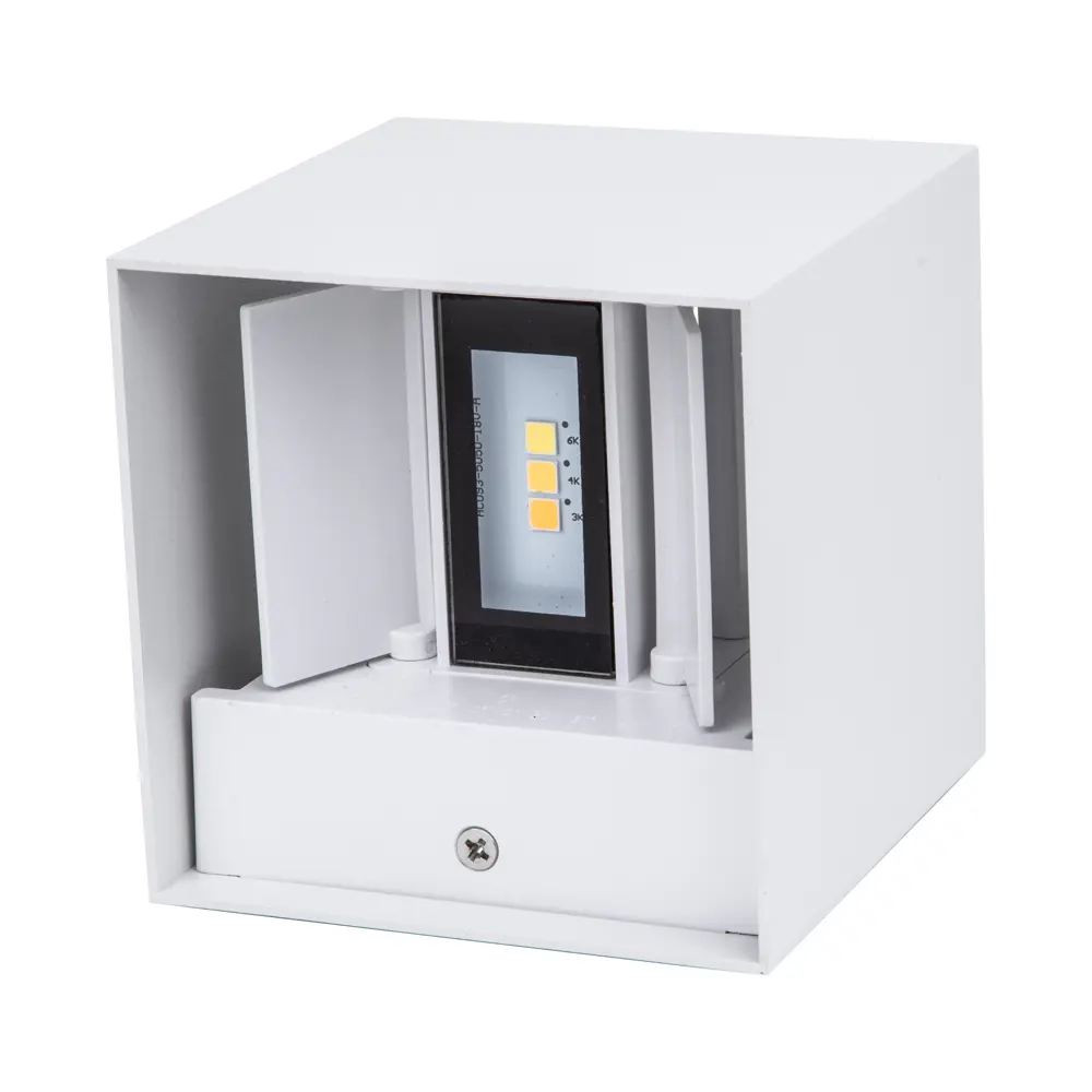 Фото 5 Архитектурный накладной светодиодный cветильник ULU-S55B-2x3W с переключателем цвета свечения 3000К/4000К/6000К IP 65 Корпус белый TM Uniel Фото 5 Архитектурный накладной светодиодный cветильник ULU-S55B-2x3W с переключателем цвета свечения 3000К/4000К/6000К IP 65 Корпус белый TM Uniel