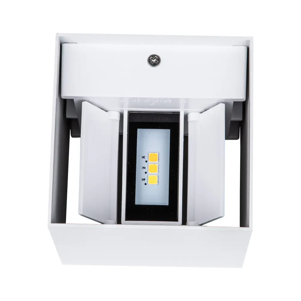Фото 3 Архитектурный накладной светодиодный cветильник ULU-S55B-2x3W с переключателем цвета свечения 3000К/4000К/6000К IP 65 Корпус белый TM Uniel Фото 3 Архитектурный накладной светодиодный cветильник ULU-S55B-2x3W с переключателем цвета свечения 3000К/4000К/6000К IP 65 Корпус белый TM Uniel